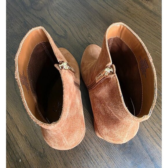 Jessica Simpson Burdete Womens booties size 9 Boots Leather - Picture 8 of 16